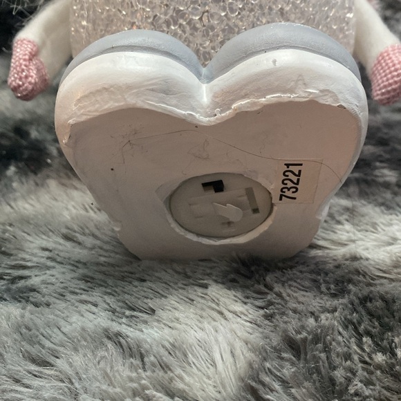 Pink Christmas Gnome lamp - Picture 14 of 16